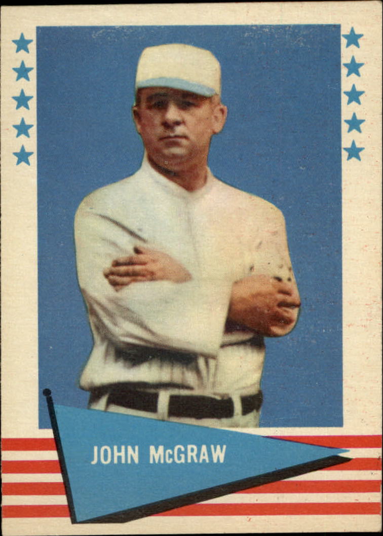 1961 Fleer #60 John McGraw