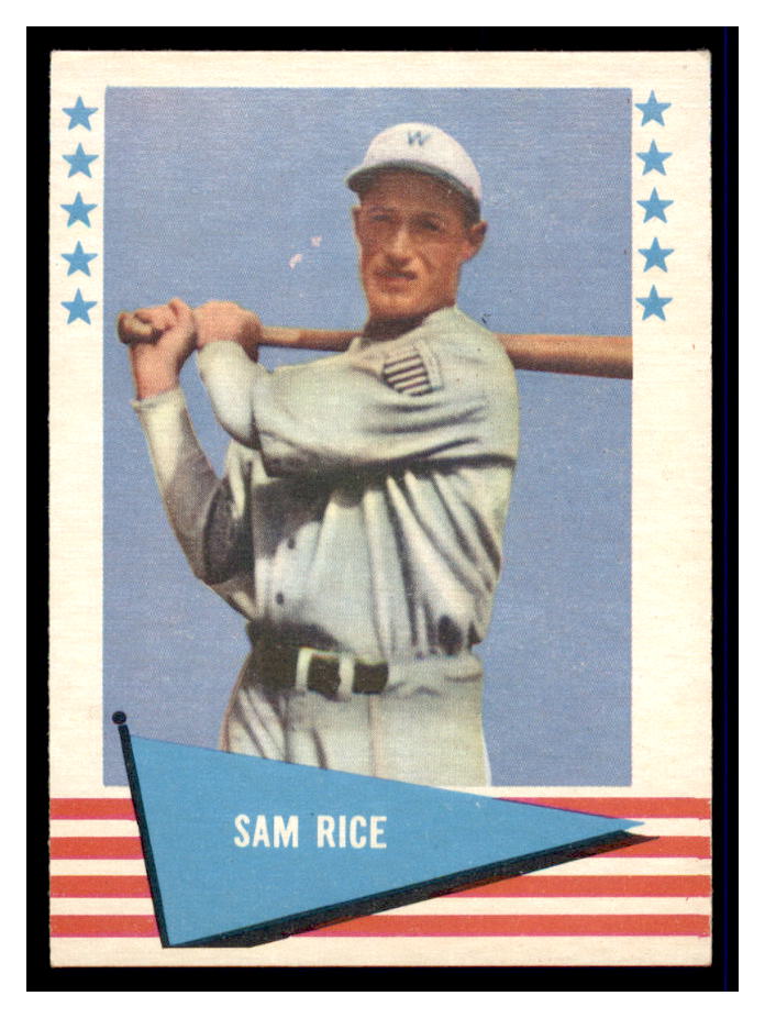 1961 Fleer #70 Sam Rice