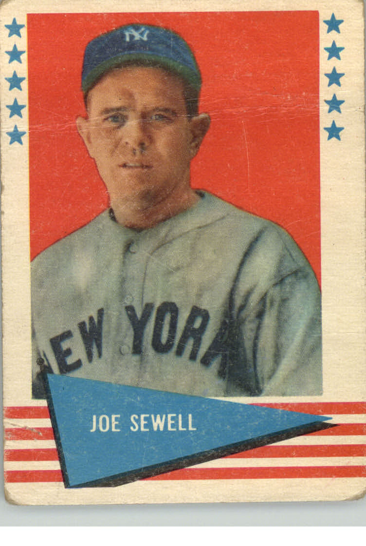 1961 Fleer #76 Joe Sewell