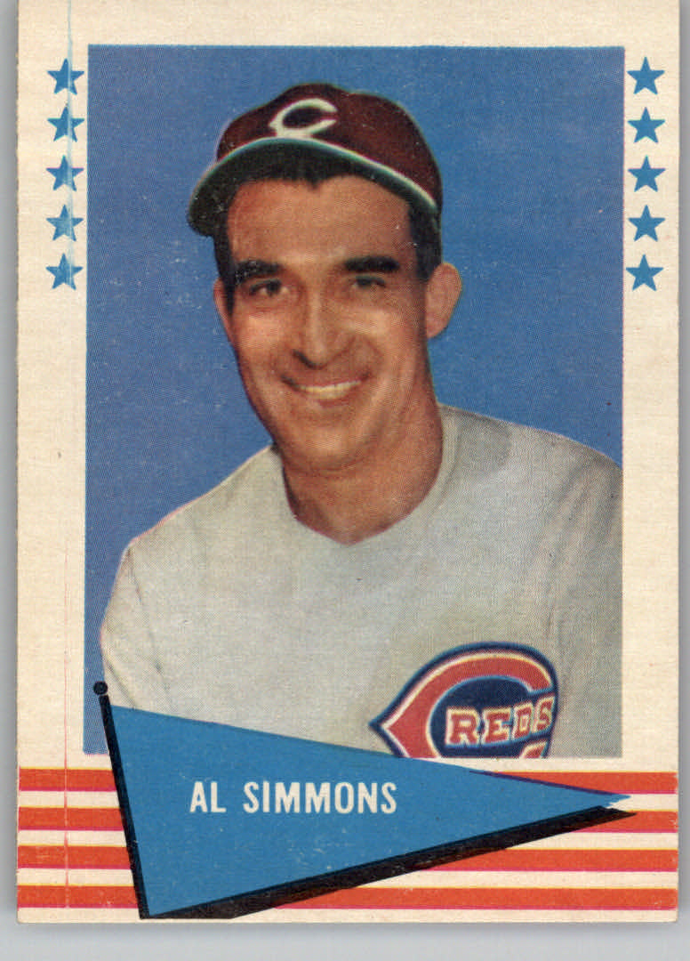 1961 Fleer #77 Al Simmons