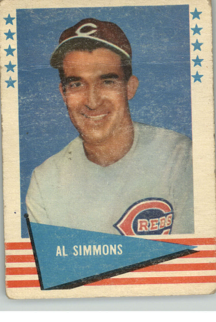 1961 Fleer #77 Al Simmons