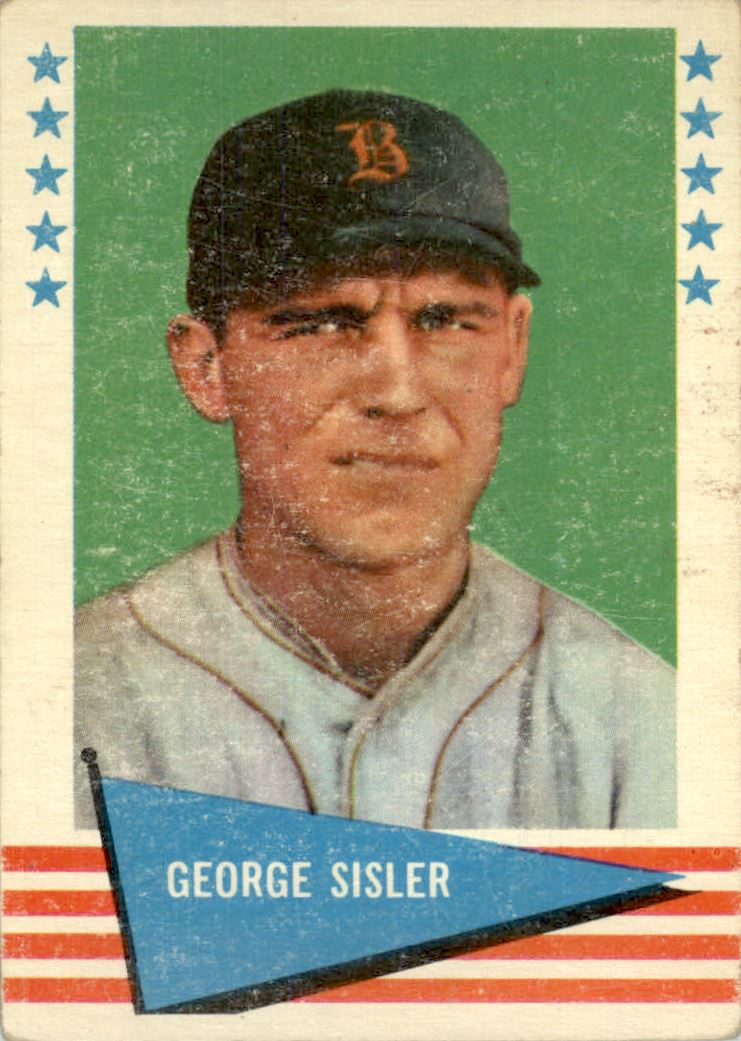 1961 Fleer #78 George Sisler