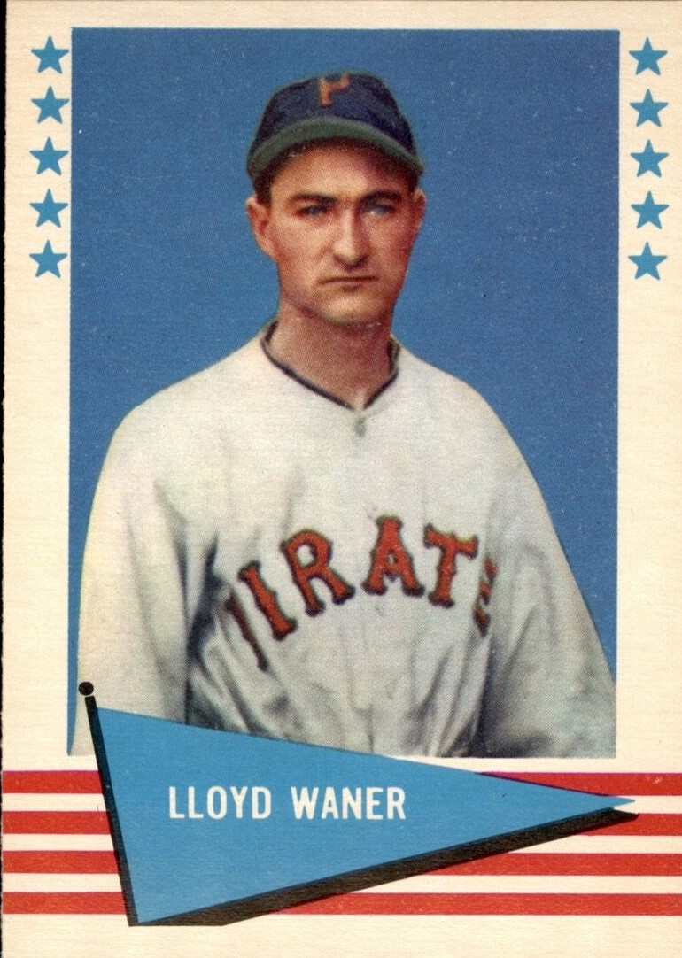 1961 Fleer #84 Lloyd Waner