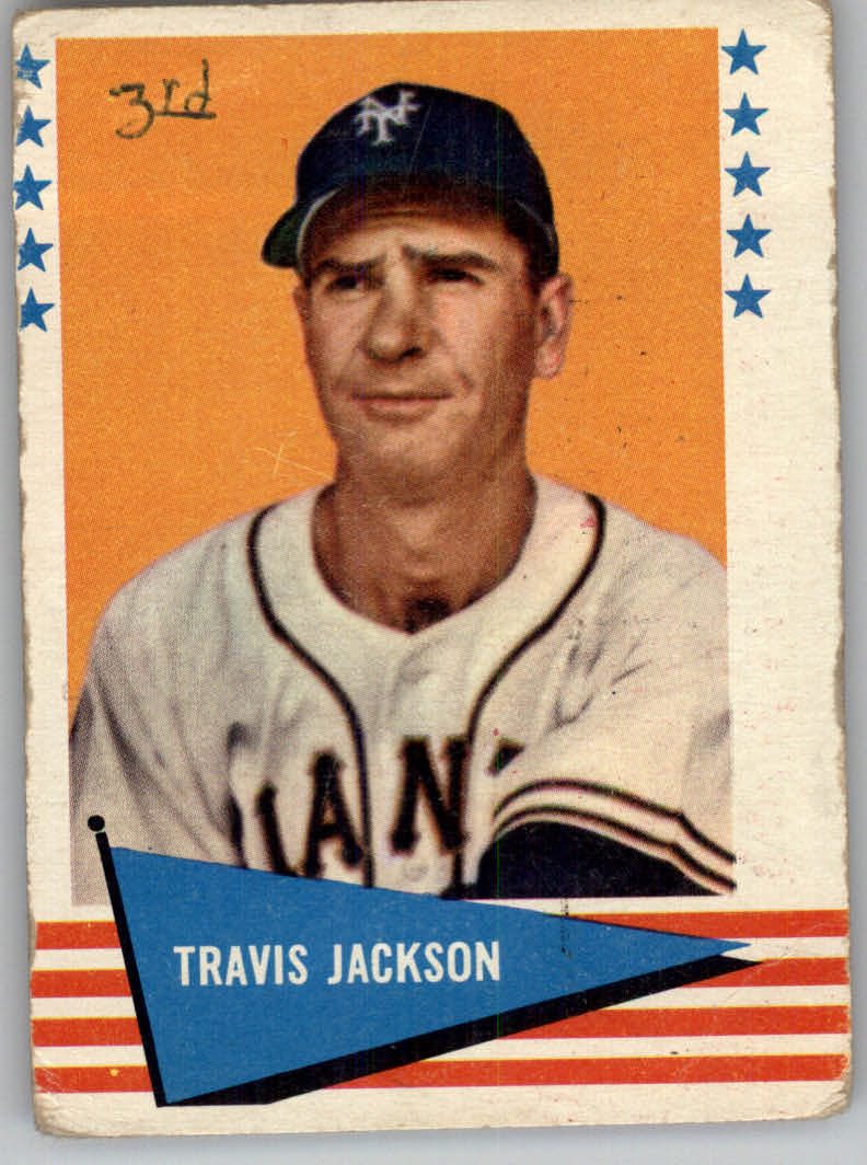 1961 Fleer #115 Travis Jackson
