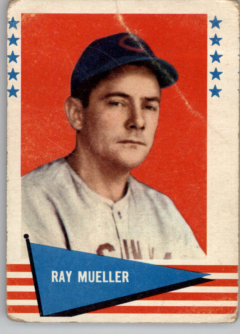 1961 Fleer #128 Ray Mueller