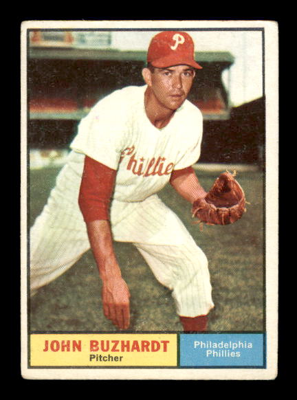 1961 Topps #3 John Buzhardt