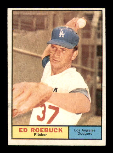 1961 Topps #6 Ed Roebuck