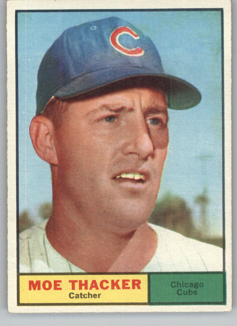 1961 Topps #12 Moe Thacker