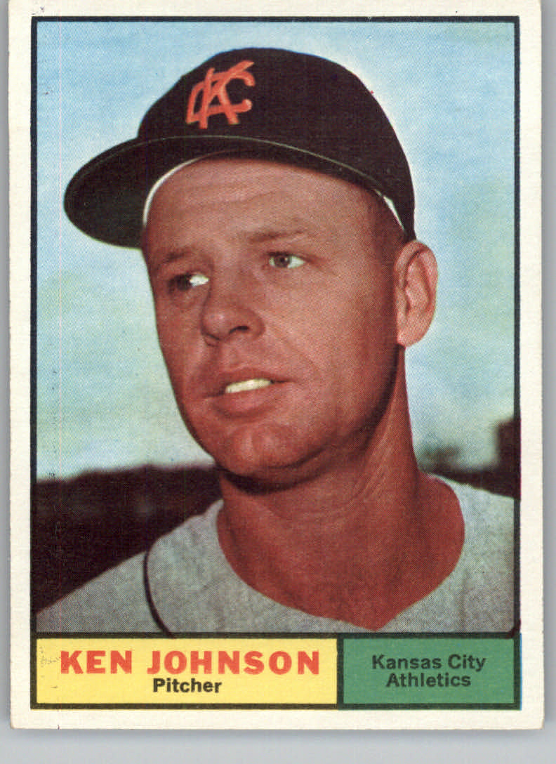 1961 Topps #24 Ken Johnson