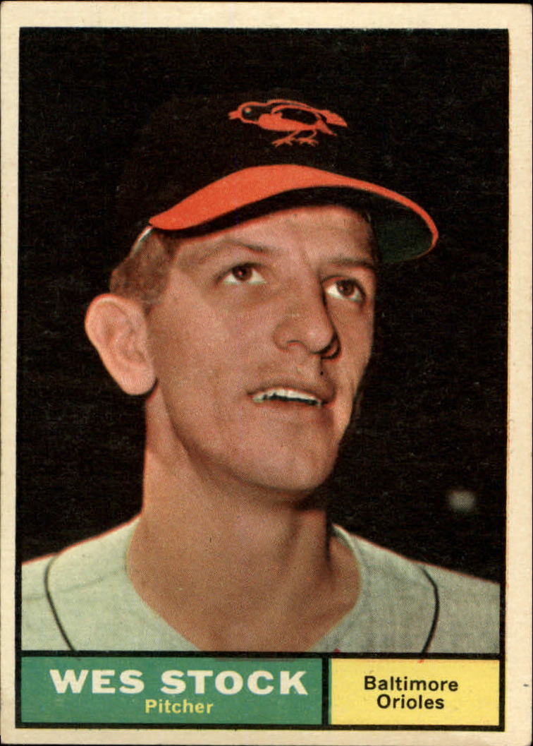1961 Topps #26 Wes Stock