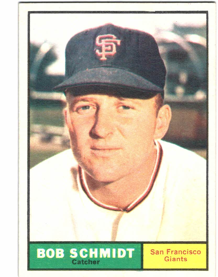 1961 Topps #31 Bob Schmidt