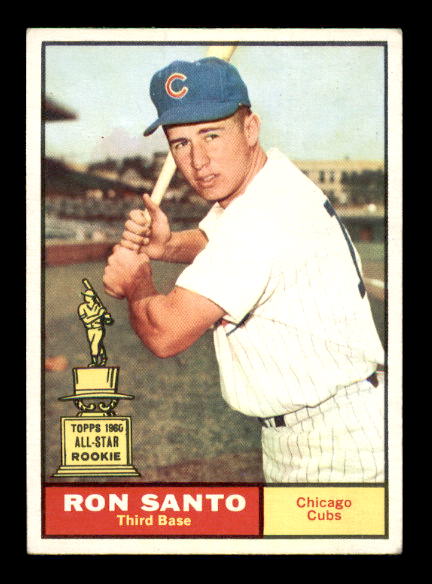 1961 Topps #35 Ron Santo RC