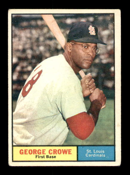 1961 Topps #52 George Crowe