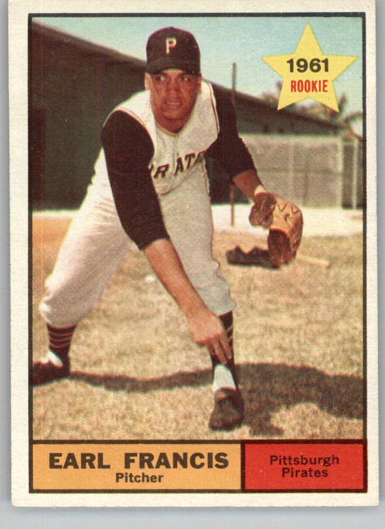 1961 Topps #54 Earl Francis RC
