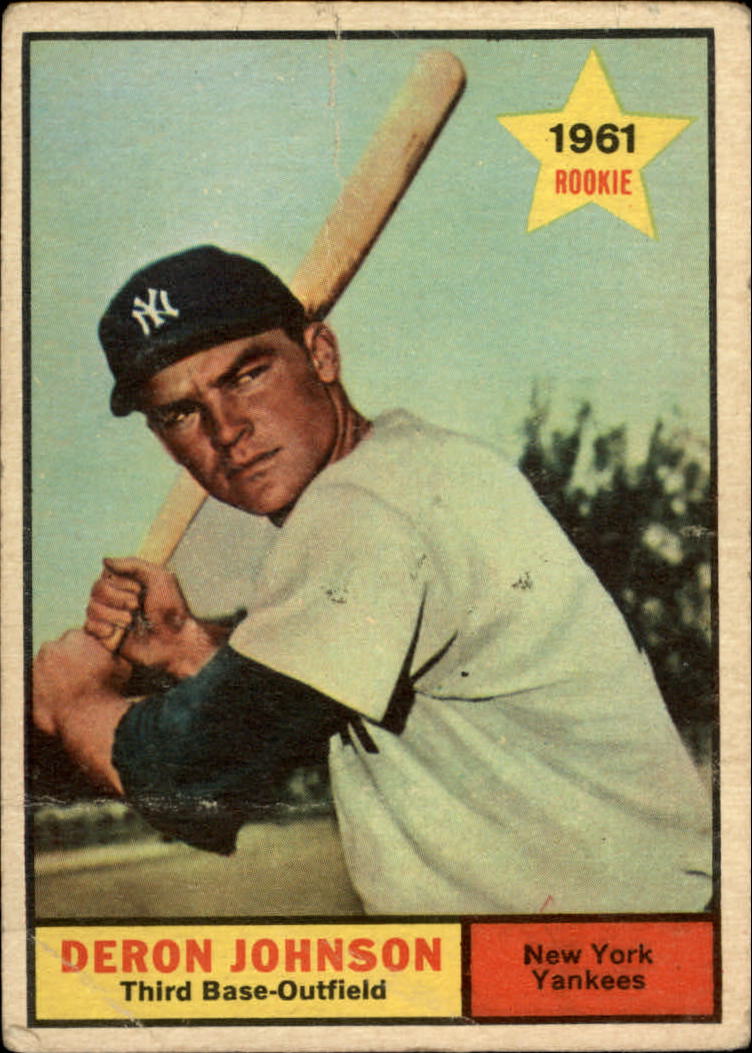 1961 Topps #68 Deron Johnson