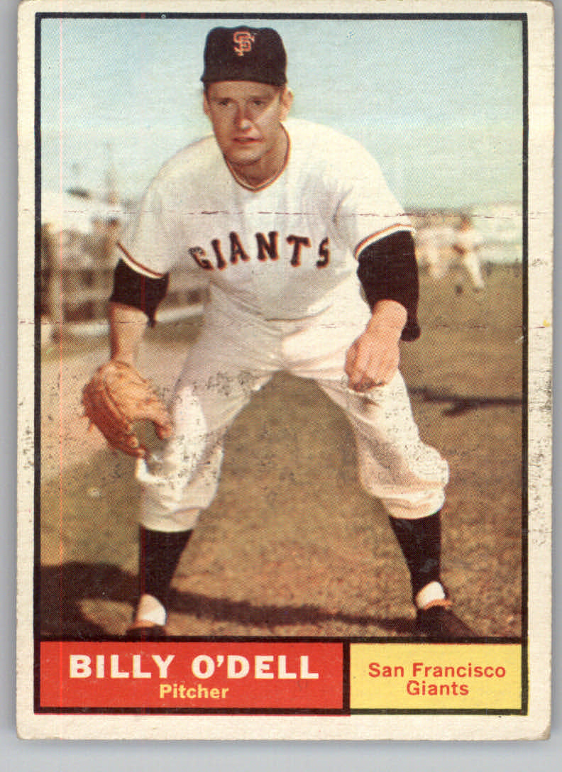 1961 Topps #96 Billy O'Dell