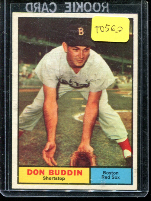 1961 Topps #99 Don Buddin UER/66 HR's