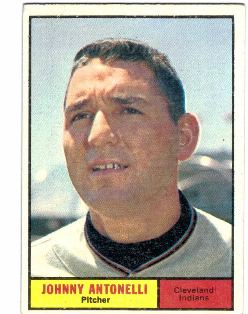 1961 Topps #115 Johnny Antonelli