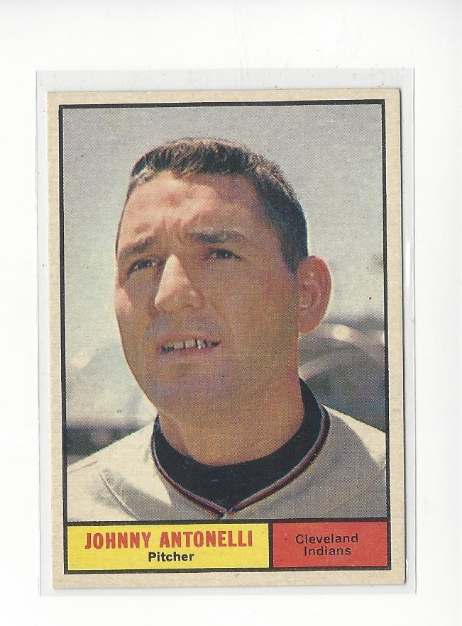 1961 Topps #115 Johnny Antonelli