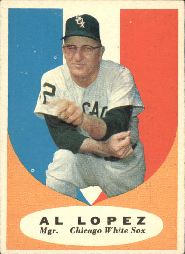 1961 Topps #132 Al Lopez MG - EX-MT