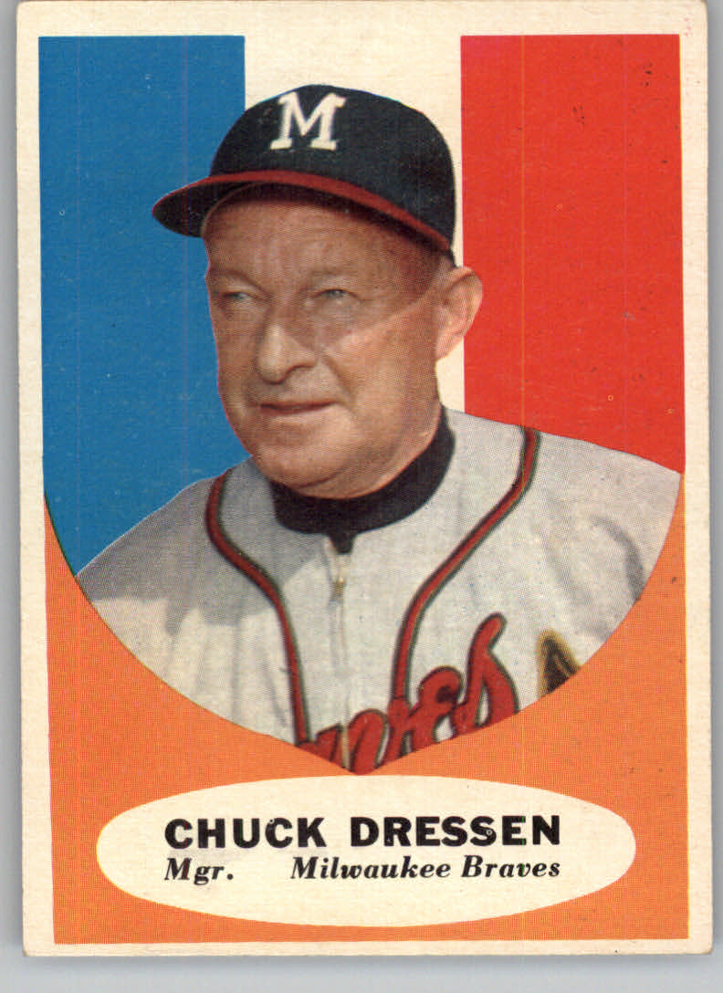 1961 Topps #137 Chuck Dressen MG