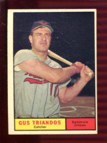 1961 Topps #140 Gus Triandos