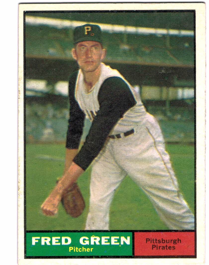 1961 Topps #181 Fred Green