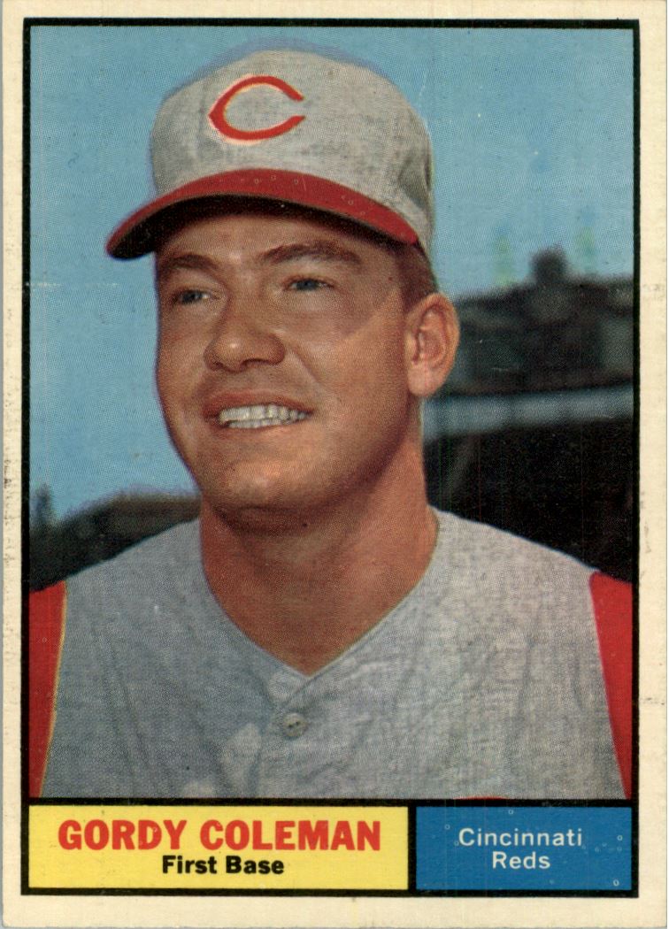 1961 Topps #194 Gordy Coleman