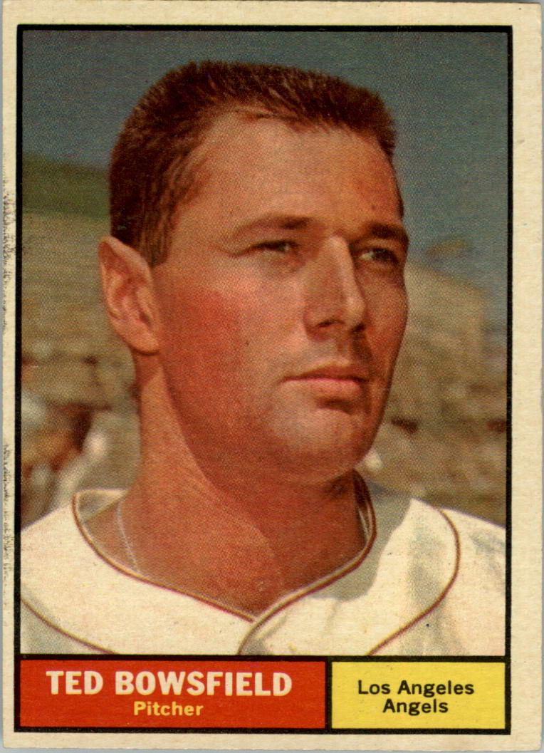 1961 Topps #216 Ted Bowsfield