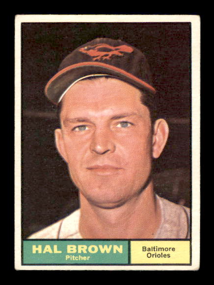 1961 Topps #218 Hal Brown