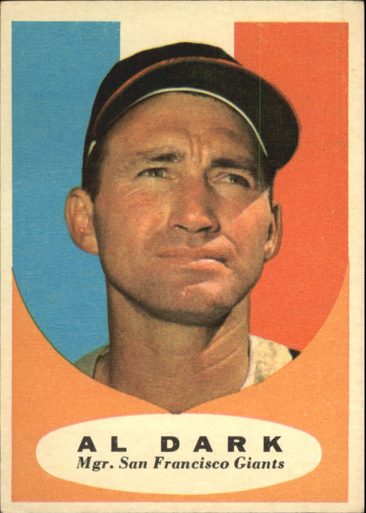 1961 Topps #220 Alvin Dark MG - EX