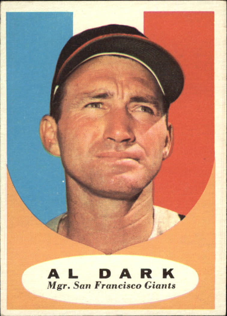 1961 Topps #220 Alvin Dark MG - VG-EX