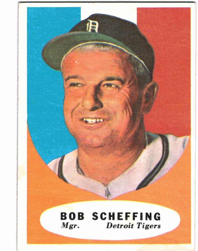 1961 Topps #223 Bob Scheffing MG