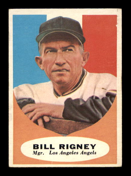 1961 Topps #225 Bill Rigney MG