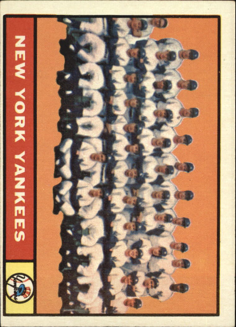 1961 Topps #228 New York Yankees TC