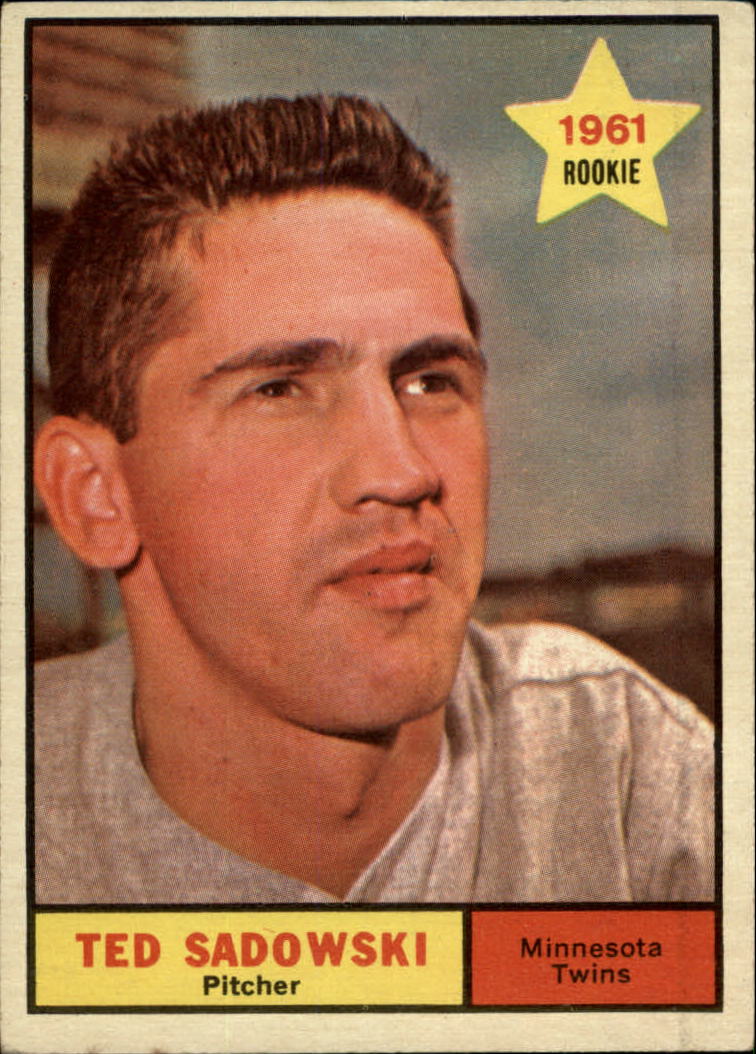 1961 Topps #254 Ted Sadowski RC