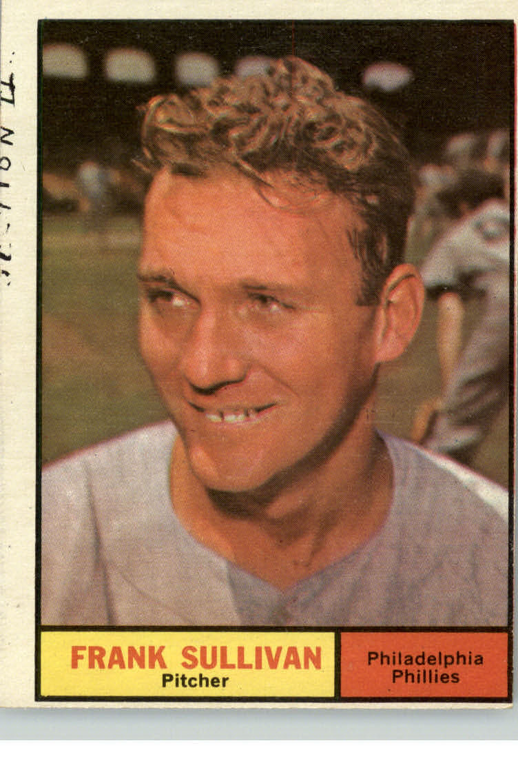 1961 Topps #281 Frank Sullivan
