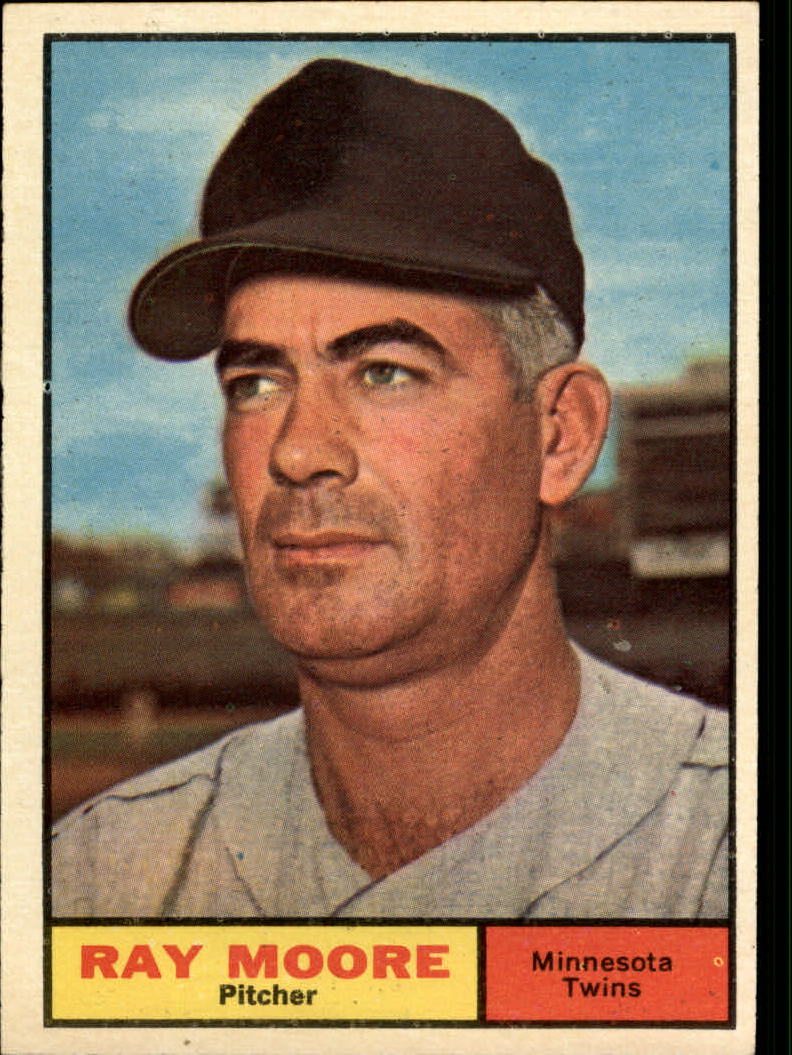 1961 Topps #289 Ray Moore