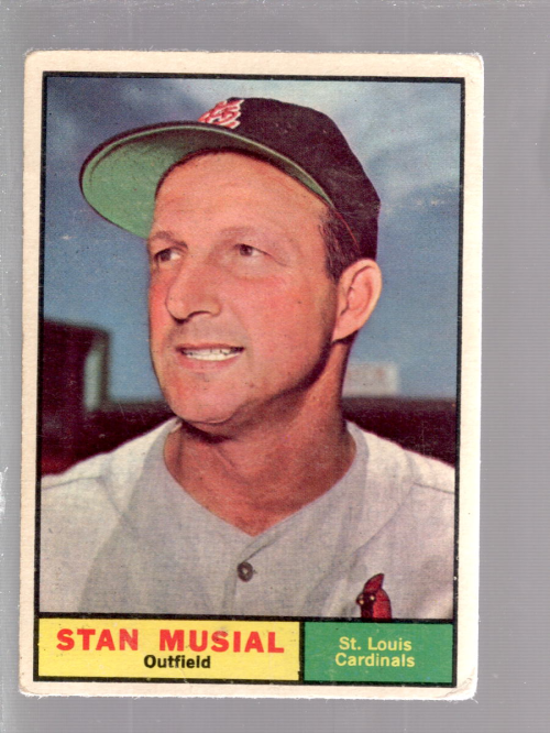 1961 Topps #290 Stan Musial
