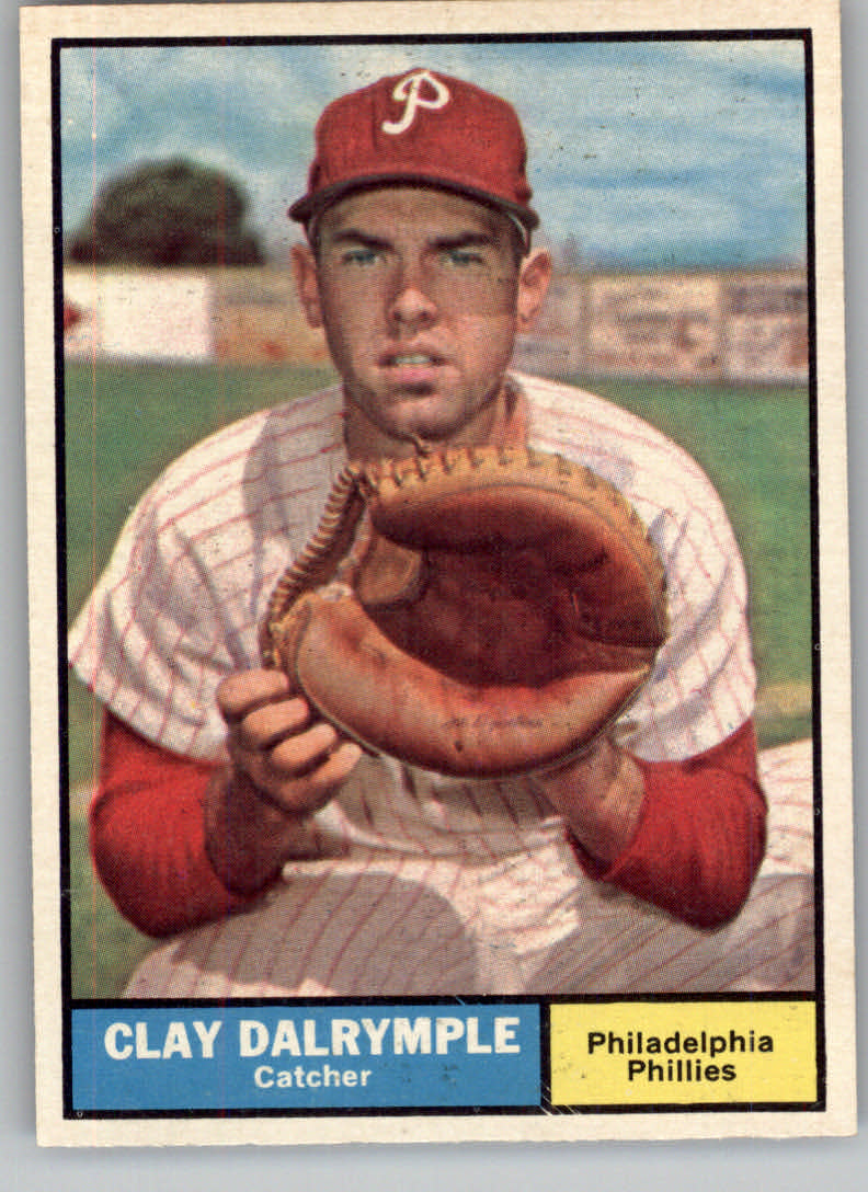 1961 Topps #299 Clay Dalrymple