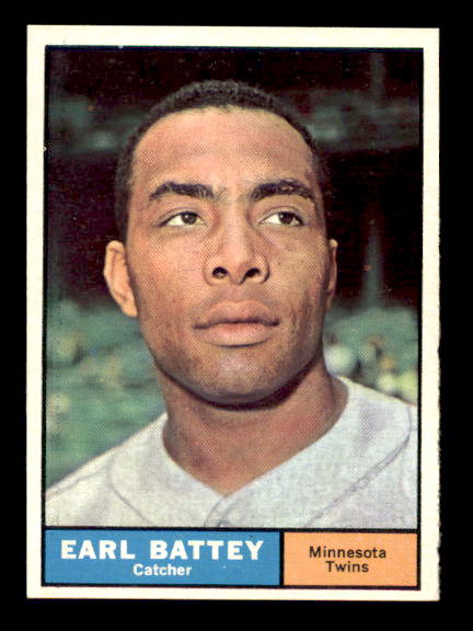 1961 Topps #315 Earl Battey