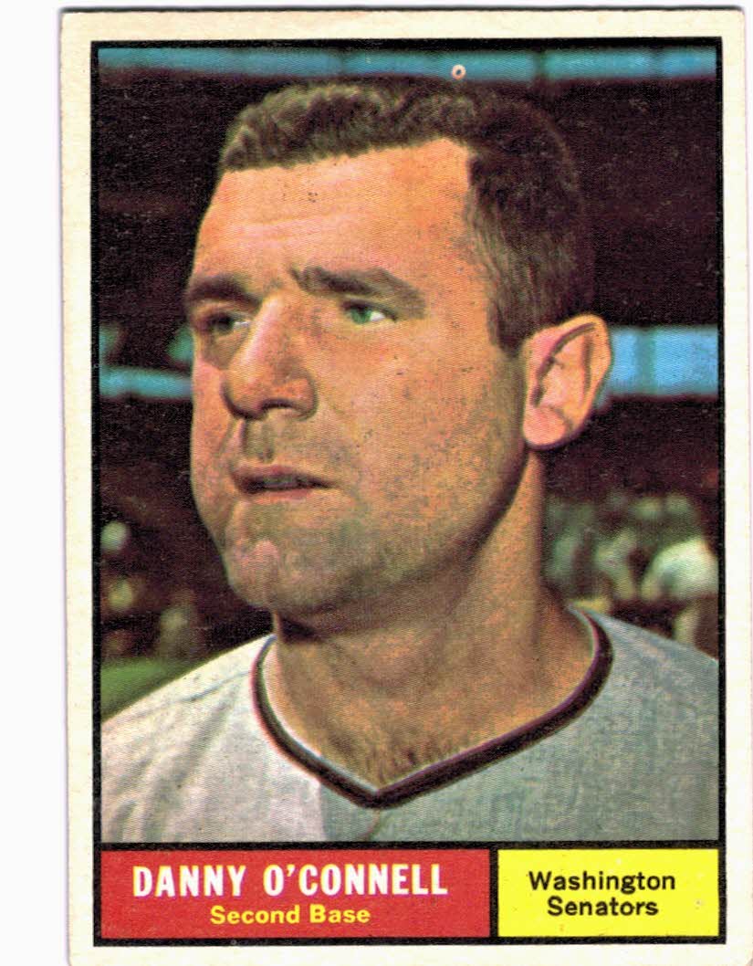 1961 Topps #318 Danny O'Connell
