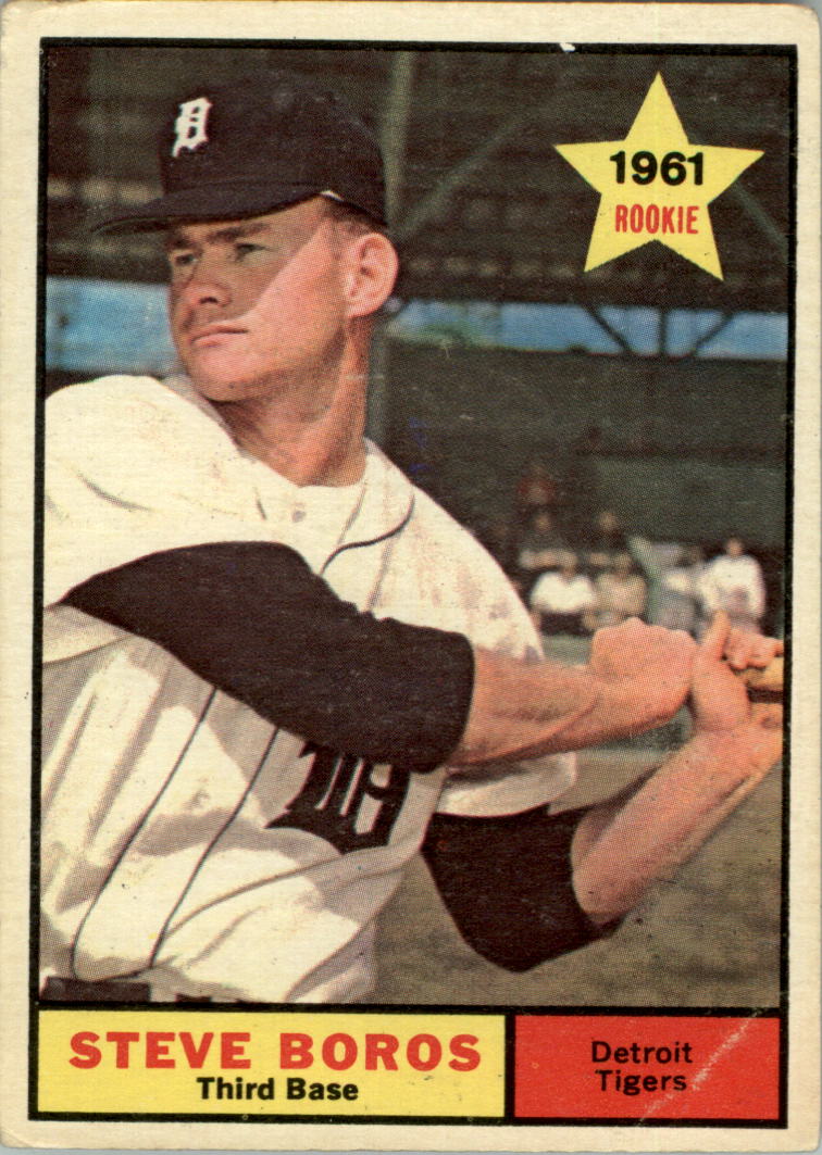 1961 Topps #348 Steve Boros