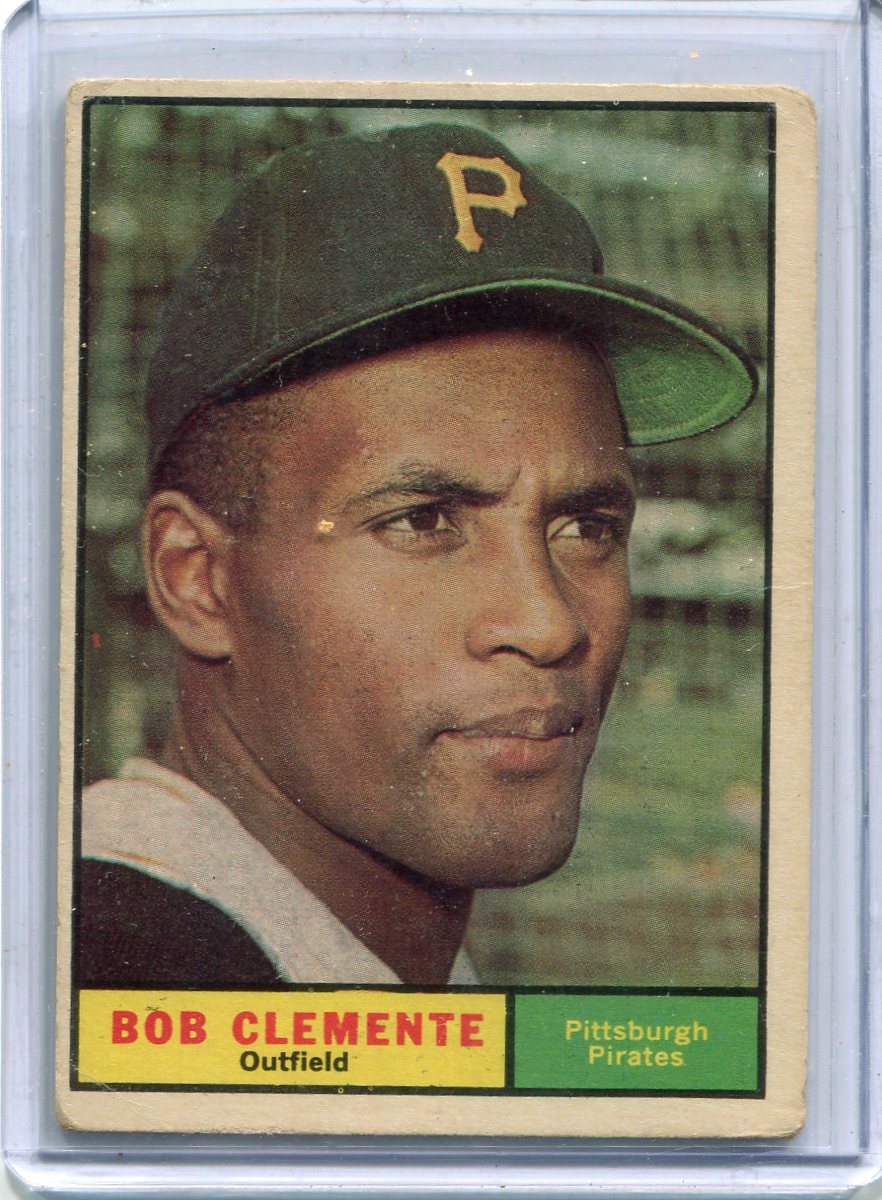 1961 Topps #388 Roberto Clemente
