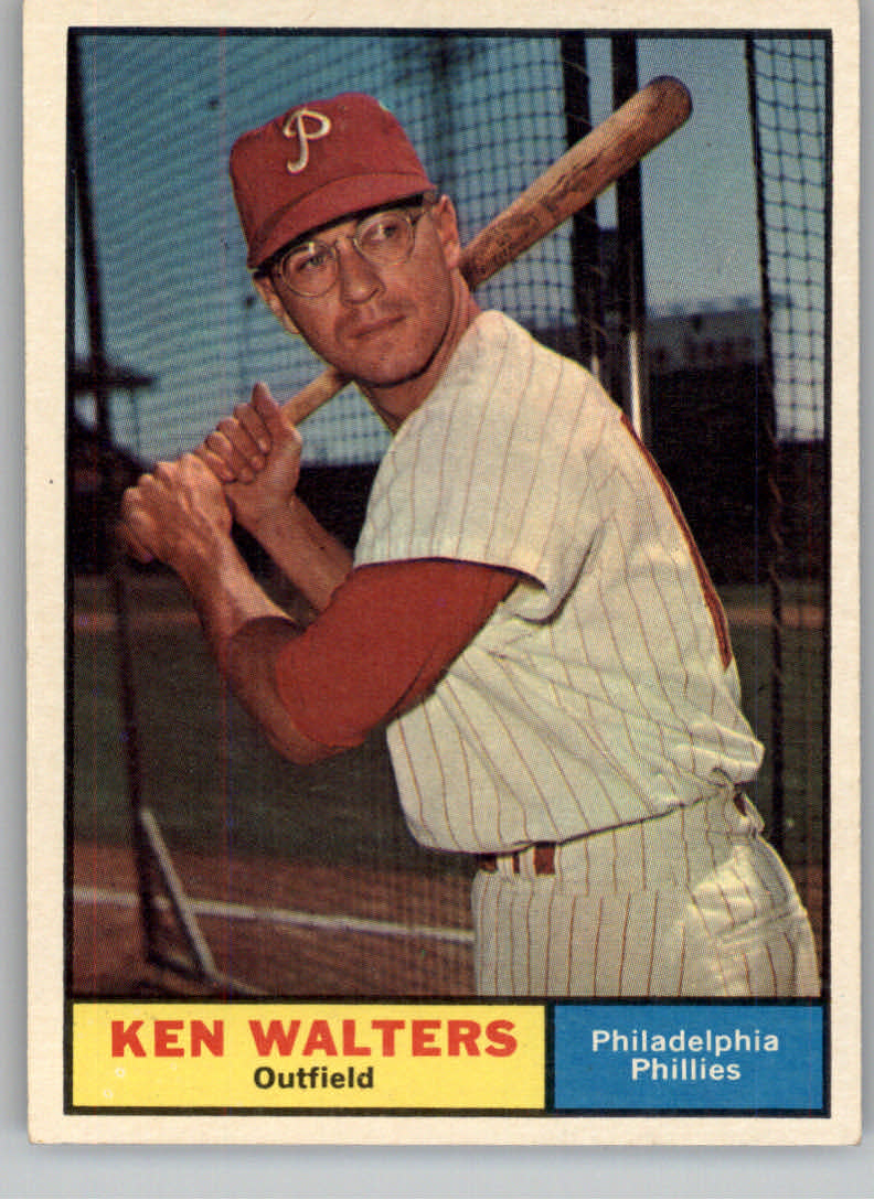 1961 Topps #394 Ken Walters
