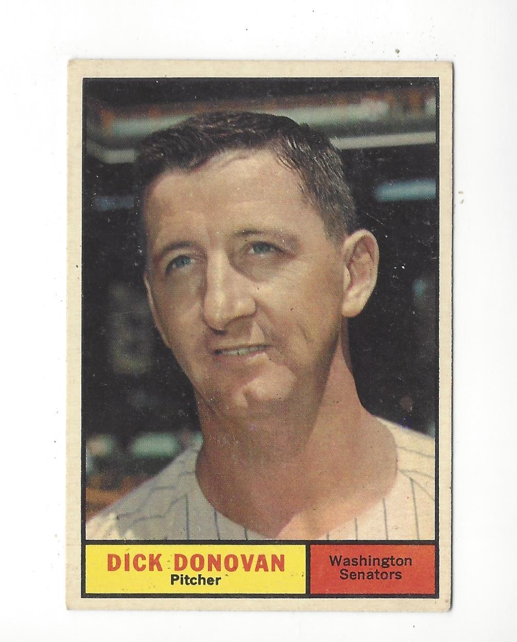 1961 Topps #414 Dick Donovan