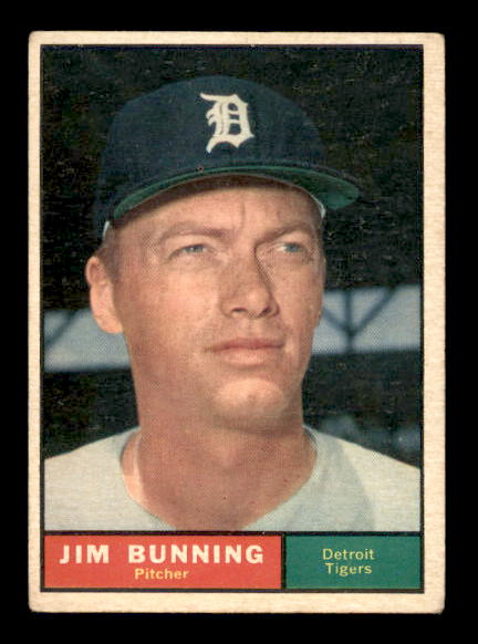 1961 Topps #490 Jim Bunning