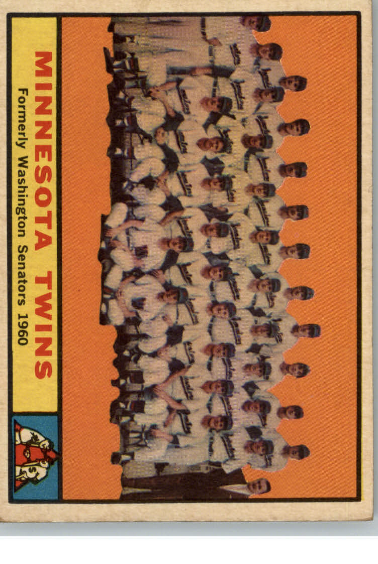 1961 Topps #542 Minnesota Twins TC