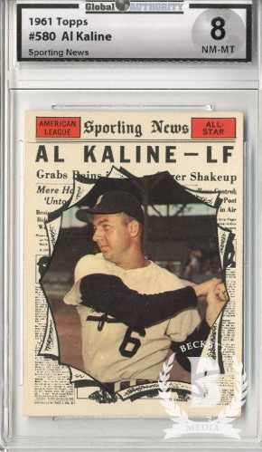 1961 Topps #580 Al Kaline AS