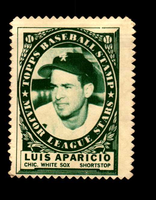 1961 Topps Stamps #120 Luis Aparicio